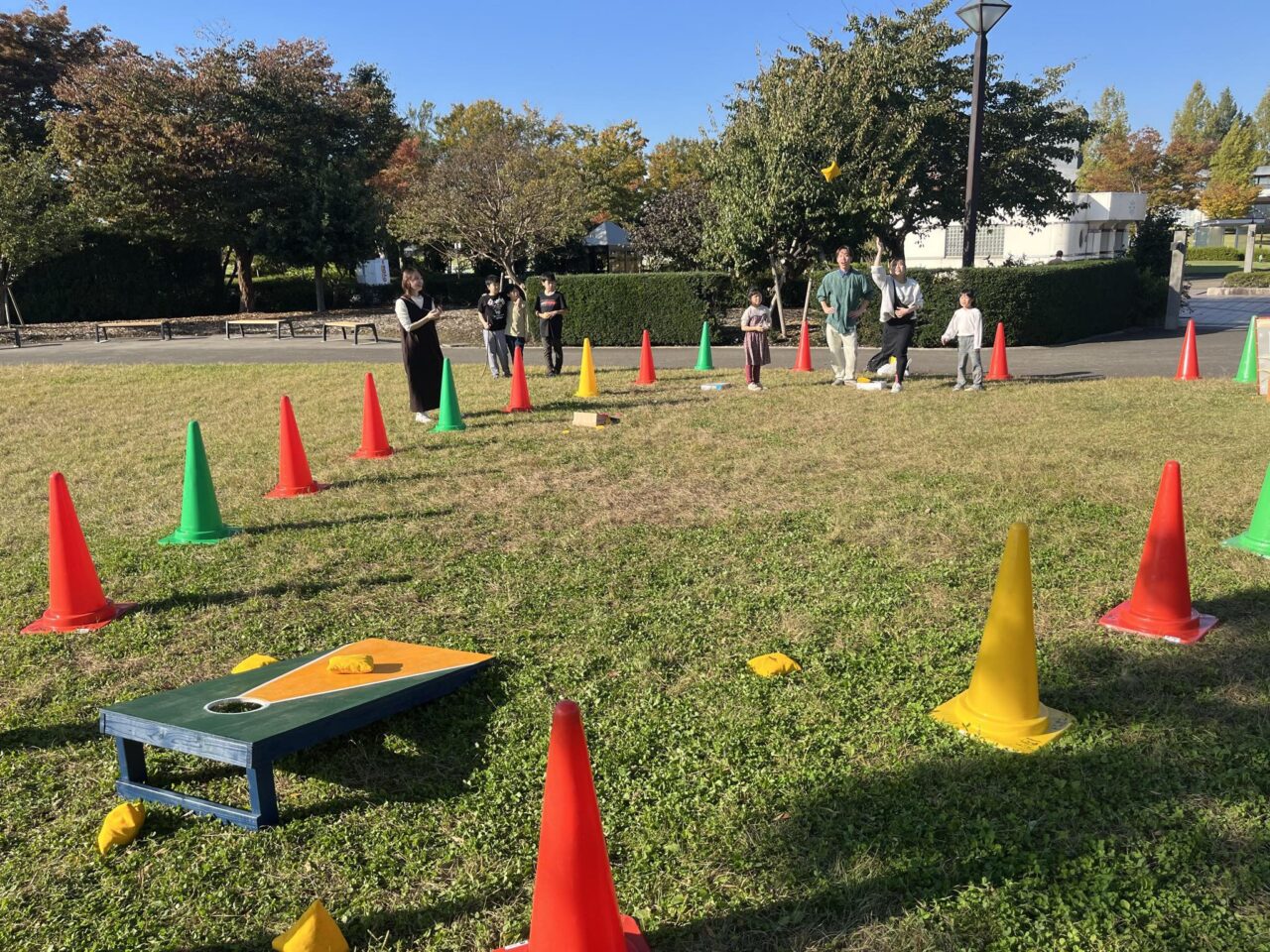 燕市コーンホール選手権